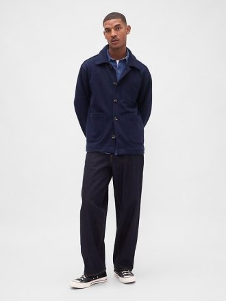 French Terry-Arbeitsjacke