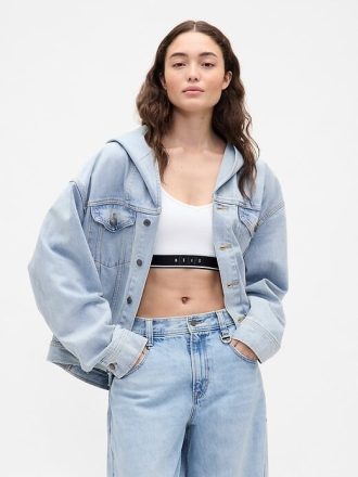 Gap × BÉIS Übergroße Jeansjacke