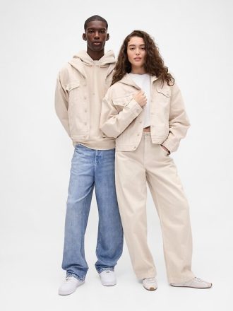 Gap × BÉIS Übergroße Jeansjacke