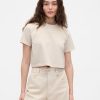 Gap × BÉIS Bio-Baumwolle VintageSoft Crop Graphic T-Shirt Gap × BÉIS Bio-Baumwolle VintageSoft Crop Graphic T-Shirt