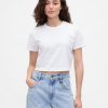 Gap × BÉIS Bio-Baumwolle VintageSoft Crop Graphic T-Shirt Gap × BÉIS Bio-Baumwolle VintageSoft Crop Graphic T-Shirt