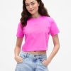 Gap × BÉIS Bio-Baumwolle VintageSoft Crop Graphic T-Shirt Gap × BÉIS Bio-Baumwolle VintageSoft Crop Graphic T-Shirt