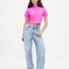 Gap × BÉIS Bio-Baumwolle VintageSoft Crop Graphic T-Shirt Gap × BÉIS Bio-Baumwolle VintageSoft Crop Graphic T-Shirt