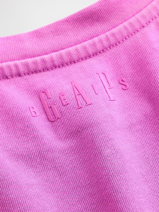 Gap × BÉIS Bio-Baumwolle VintageSoft Crop Graphic T-Shirt Gap × BÉIS Bio-Baumwolle VintageSoft Crop Graphic T-Shirt