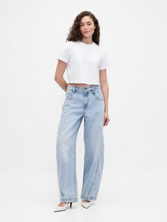 Gap × BÉIS High Rise Barrel Jeans
