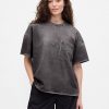 Gap × BÉIS Strick-Denim-Taschen-T-Shirt für Erwachsene Gap × BÉIS Strick-Denim-Taschen-T-Shirt für Erwachsene