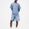 Gap × BÉIS Strick-Denim-Taschen-T-Shirt für Erwachsene Gap × BÉIS Strick-Denim-Taschen-T-Shirt für Erwachsene