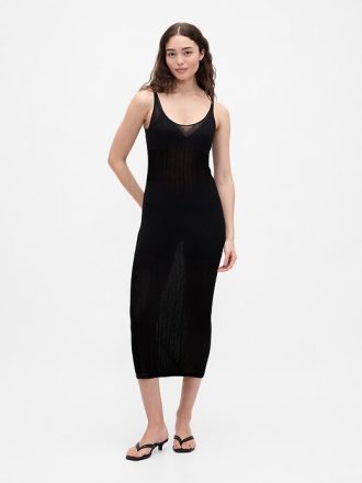 Gap × BÉIS Transparentes Midikleid