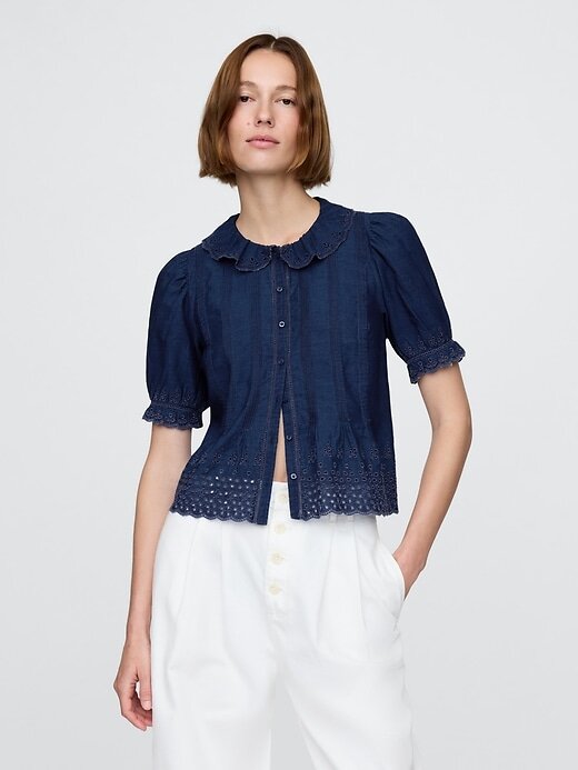Gap × DÔEN – Hemd mit Ösen Gap × DÔEN – Hemd mit Ösen