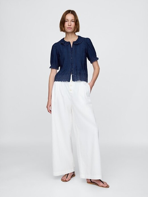 Gap × DÔEN – Hemd mit Ösen Gap × DÔEN – Hemd mit Ösen