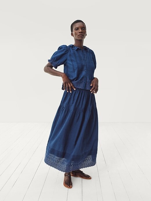Gap × DÔEN – Hemd mit Ösen Gap × DÔEN – Hemd mit Ösen