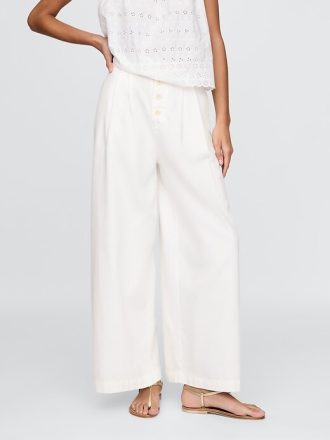 Gap × DÔEN – Hoch sitzende Bundfaltenhose