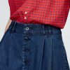 Gap × DÔEN – Hoch sitzende Jeansshorts mit Falten Gap × DÔEN – Hoch sitzende Jeansshorts mit Falten