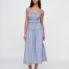 Gap × DÔEN – Midikleid mit Blumenmuster