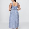 Gap × DÔEN – Midikleid mit Blumenmuster