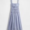 Gap × DÔEN – Midikleid mit Blumenmuster