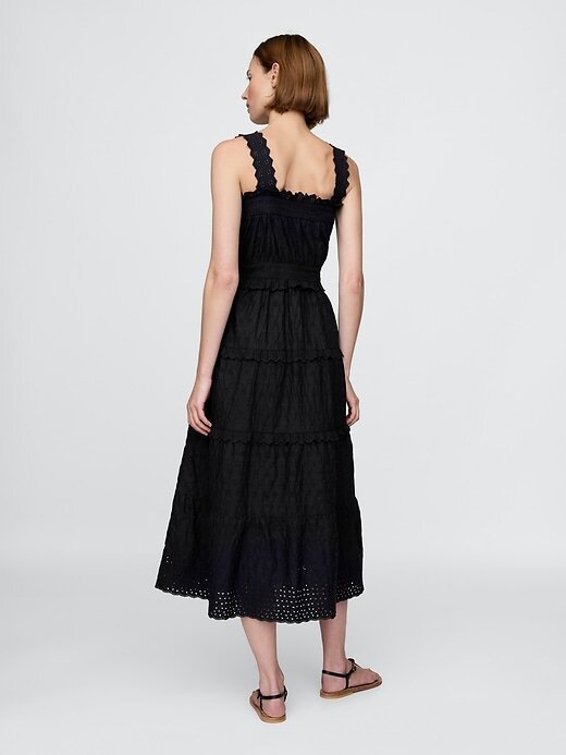 Gap × DÔEN Midikleid mit Ösen Gap × DÔEN Midikleid mit Ösen