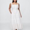 Gap × DÔEN Midikleid mit Ösen Gap × DÔEN Midikleid mit Ösen