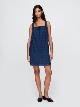 Gap × DÔEN – Mini-Etuikleid mit Ösen