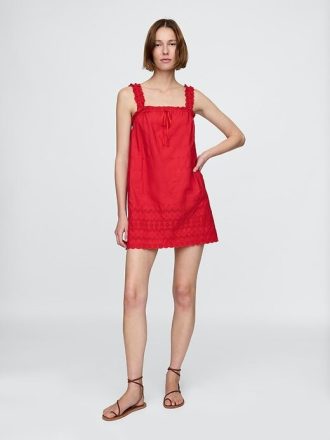Gap × DÔEN – Mini-Etuikleid mit Ösen
