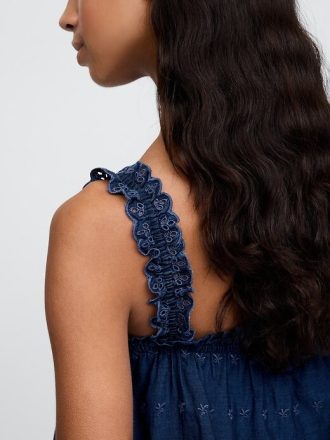 Gap × DÔEN – Mini-Etuikleid mit Ösen