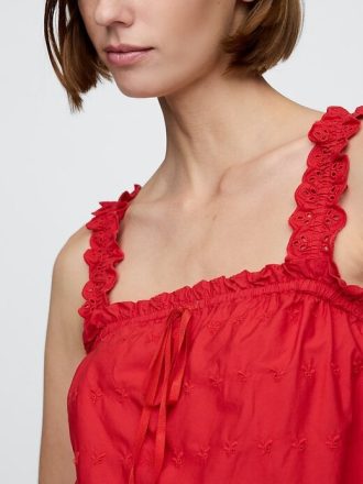 Gap × DÔEN – Mini-Etuikleid mit Ösen
