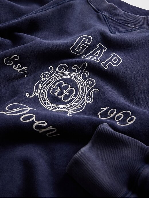 Gap × DÔEN VintageSoft Logo-Sweatshirt für Erwachsene Gap × DÔEN VintageSoft Logo-Sweatshirt für Erwachsene