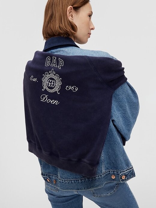 Gap × DÔEN VintageSoft Logo-Sweatshirt für Erwachsene Gap × DÔEN VintageSoft Logo-Sweatshirt für Erwachsene