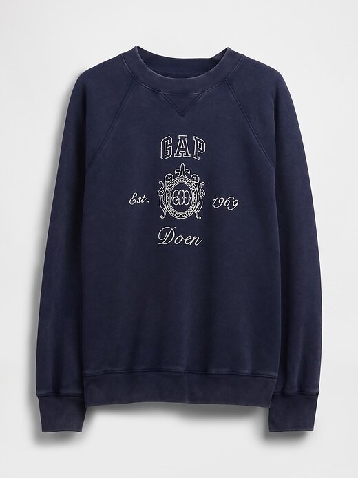 Gap × DÔEN VintageSoft Logo-Sweatshirt für Erwachsene Gap × DÔEN VintageSoft Logo-Sweatshirt für Erwachsene