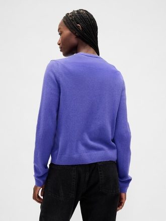 Gap × Disney CashSoft Skull Cardigan aus „The Nightmare Before Christmas“ von Tim Burton