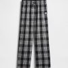 Gap × Disney – Flanell-Pyjamahose mit Totenkopfmotiv für Kinder aus „The Nightmare Before Christmas“ von Tim Burton
