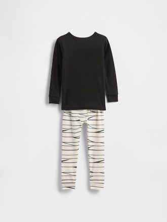 Gap × Disney Halloween-Pyjama-Set aus gebürsteter Bio-Baumwolle für Babys und Kleinkinder