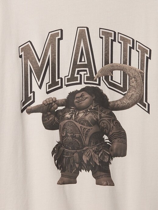 Gap × Disney Kinder-T-Shirt „Maui“ mit Grafik Gap × Disney Kinder-T-Shirt „Maui“ mit Grafik