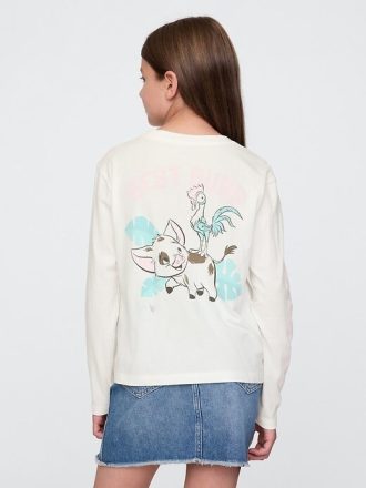 Gap × Disney Kinder-T-Shirt mit Moana-Grafik
