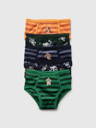 Gap × Disney Kleinkinder-Slips aus Bio-Baumwolle (5er-Pack)
