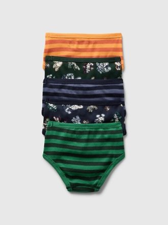 Gap × Disney Kleinkinder-Slips aus Bio-Baumwolle (5er-Pack)