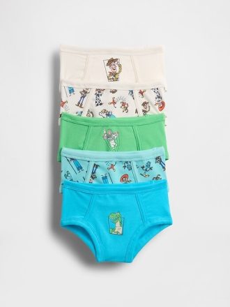 Gap × Disney Kleinkinder-Slips aus Bio-Stretch-Baumwolle (5er-Pack)