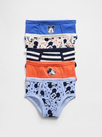 Gap × Disney Kleinkinder-Slips aus Bio-Stretch-Baumwolle (5er-Pack)
