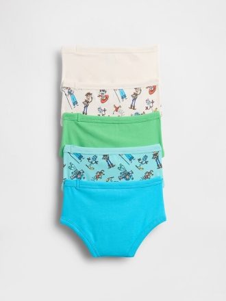 Gap × Disney Kleinkinder-Slips aus Bio-Stretch-Baumwolle (5er-Pack)