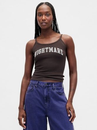 Gap × Disney – Mini-Ripp-Tanktop „The Nightmare Before Christmas“ von Tim Burton