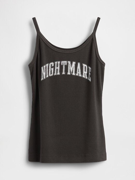 Gap × Disney – Mini-Ripp-Tanktop „The Nightmare Before Christmas“ von Tim Burton Gap × Disney – Mini-Ripp-Tanktop „The Nightmare Before Christmas“ von Tim Burton