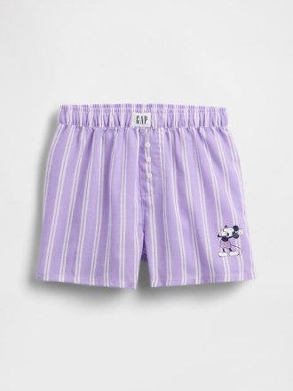 Gap × Disney Pyjama-Boxershorts aus recyceltem Flanell für Kinder