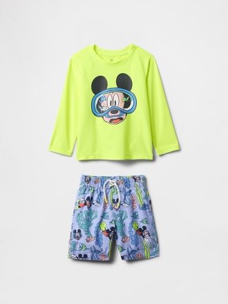 Gap × Disney Rashguard-Badeanzug für Babys und Kleinkinder, zweiteilig