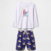 Gap × Disney Rashguard-Badeanzug für Babys und Kleinkinder, zweiteilig Gap × Disney Rashguard-Badeanzug für Babys und Kleinkinder, zweiteilig