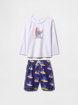 Gap × Disney Rashguard-Badeanzug für Babys und Kleinkinder, zweiteilig