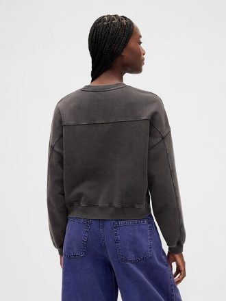 Gap × Disney – Schwerer Totenkopf-Sweatshirt „The Nightmare Before Christmas“ von Tim Burton