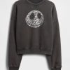 Gap × Disney – Schwerer Totenkopf-Sweatshirt „The Nightmare Before Christmas“ von Tim Burton Gap × Disney – Schwerer Totenkopf-Sweatshirt „The Nightmare Before Christmas“ von Tim Burton