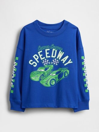Gap × Disney T-Shirt mit „Cars“-Grafik für Babys und Kleinkinder