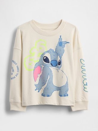 Gap × Disney T-Shirt mit Lilo & Stitch-Grafik für Babys und Kleinkinder
