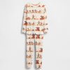 Gap × Disney Thanksgiving-Pyjama-Set aus gebürsteter Bio-Baumwolle für Babys und Kleinkinder
